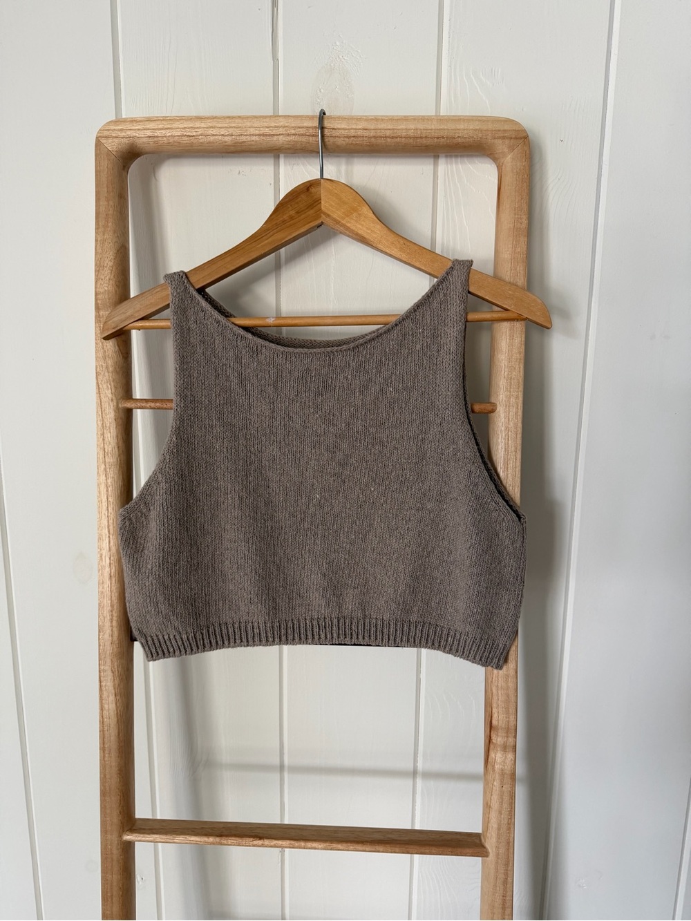 Cordera Heather Crop Tank One Size